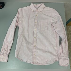 Aeropostale Men’s XS Pink Striped Casual Button Down Shirt